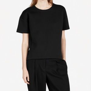 Everlane Street Fleece Short-Sleeve Sweatshirt XS